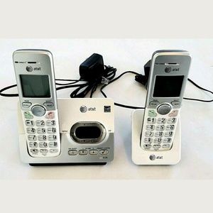 AT&T EL52253 Cordless Phone 2 Handset Answering Sy